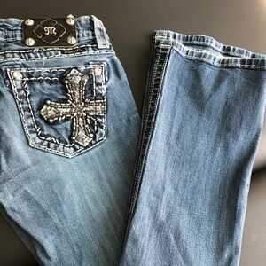 Miss Me Boot Cut Jeans 26